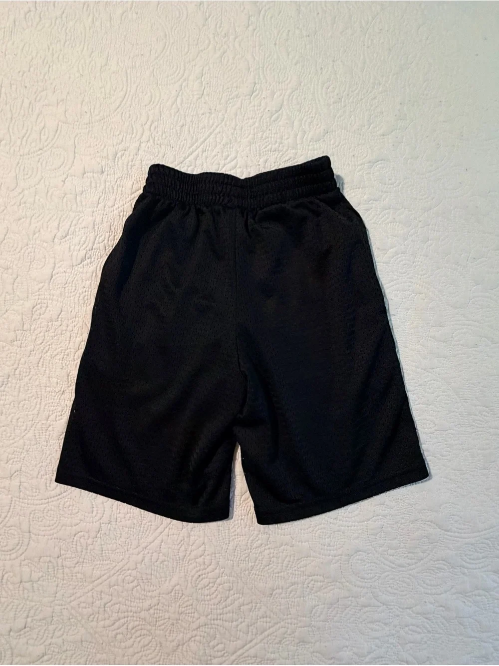 Champion Mesh Shorts | Size S | Black Script Logo Basketball Shorts